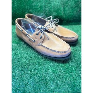 Men Sperry Top Slider Original Boat Shoe Sahara Tan Size 15M